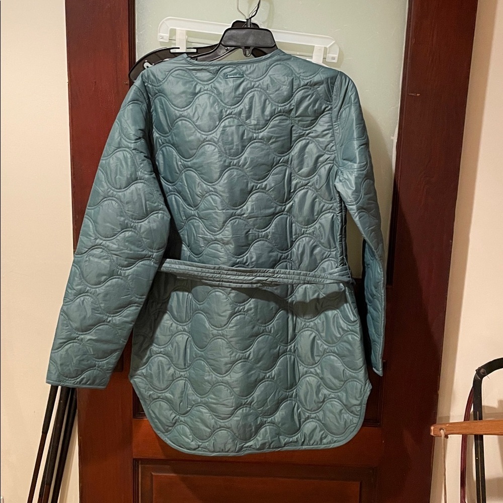 Travis Mathew Teal Quilted Jacket - Picture 4 of 4